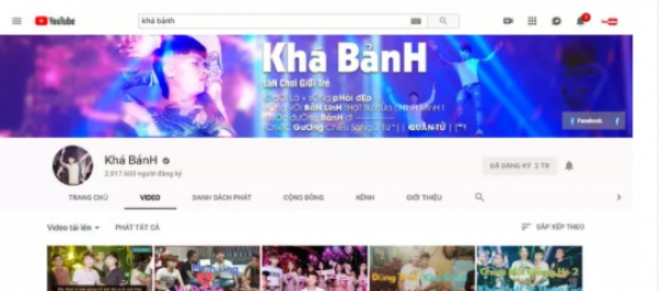 A05 yêu cầu gỡ bỏ các kênh YouTube của Khá &quot;Bảnh&quot;, Dũng &quot;Trọc&quot;