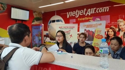 Vietjet chậm, hủy chuyến nhiều từ ngày 14-6 do thiếu phi công