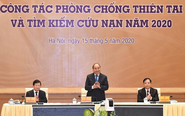 Hội nghị trực tuyến công tác phòng, chống thiên tai và tìm kiếm cứu nạn năm 2020