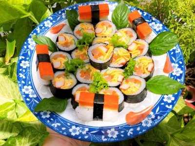 Kimbap thanh cua