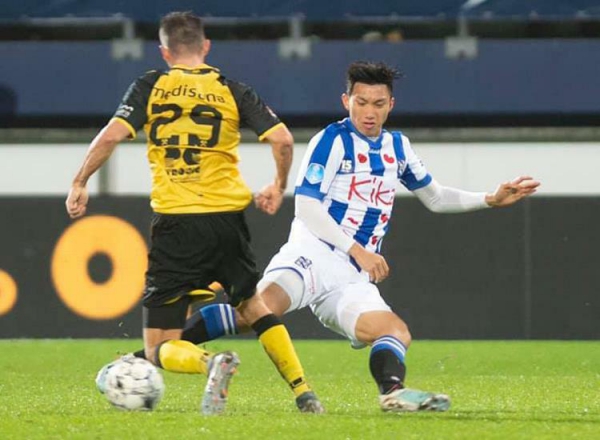 Văn Hậu là cầu thủ duy nhất đáp ứng yêu cầu của Heerenveen