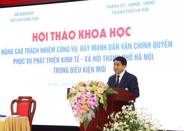 Chủ tịch Nguyễn Đức Chung: Hà Nội đã đúc rút cho mình nhiều bài học đắt giá