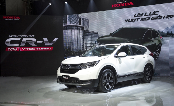 Honda CR-V nhận ưu đãi 100% phí trước bạ từ nay đến hết năm 2020