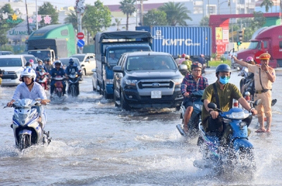 Chủ động ứng phó với đợt triều cường đầu tháng 10 âm lịch