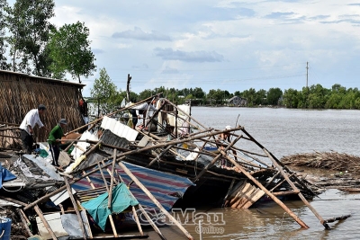 Sạt lở đất ngày càng nghiêm trọng