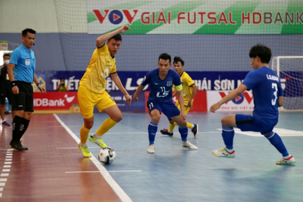 Giải Futsal VĐQG 2021: Thái Sơn Nam vững ngôi đầu