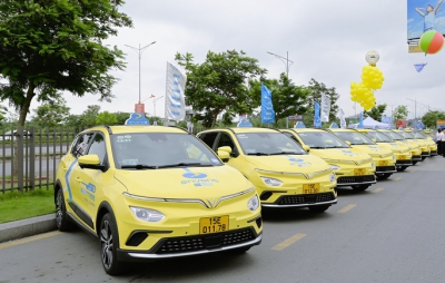 Hải Phòng có taxi điện dịp lễ 30-4, 1-5