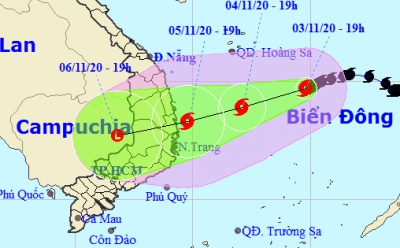 Bản tin bão khẩn cấp về cơn bão số 10