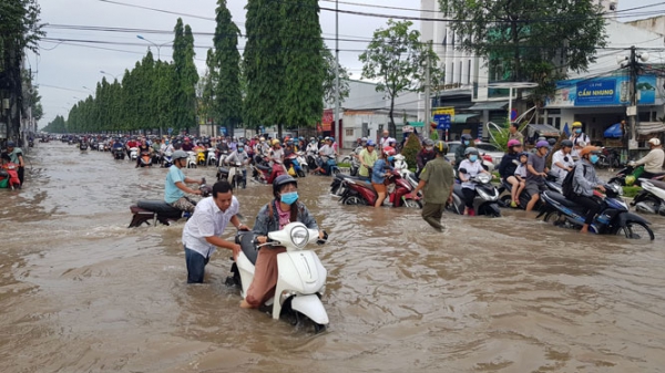 Báo động sụt lún nhiều nơi