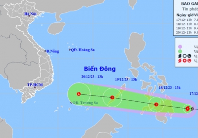 Bão Jelawat đang hướng vào Biển Đông