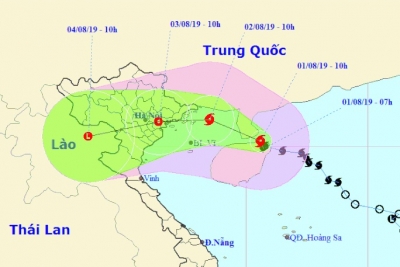 Bão số 3 giật cấp 12 bất ngờ &quot;chững&quot; lại trên vịnh Bắc Bộ