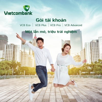 Vietcombank chào sân 4 gói tài khoản đặc biệt