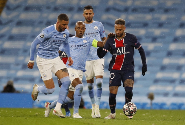 Champions League: Mahrez lập cú đúp hạ PSG, Man City giành vé chung kết lịch sử