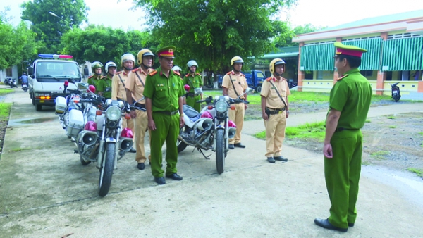 Lai Vung ra quân trấn áp tội phạm