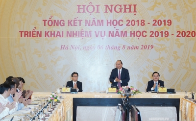 Thủ tướng dự Hội nghị tổng kết năm học của ngành giáo dục