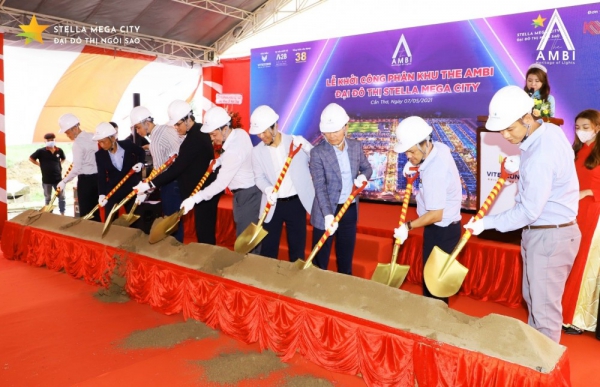 KITA Group chính thức khởi công phân khu The Ambi đại đô thị Stella Mega City ️