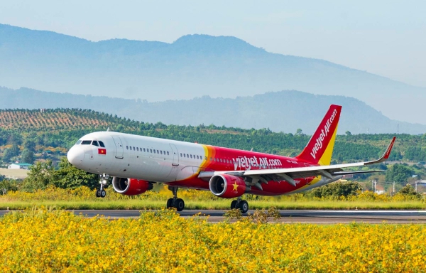 Vietjet nối lại 2 đường bay thẳng từ Đà Lạt, Cần Thơ đến Hàn Quốc