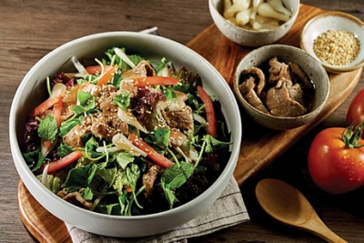 Salad bò dưa kiệu