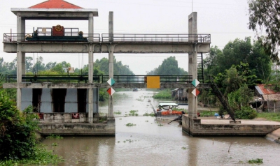 Mặn tiếp tục xâm nhập tại các cửa sông chính vùng ĐBSCL