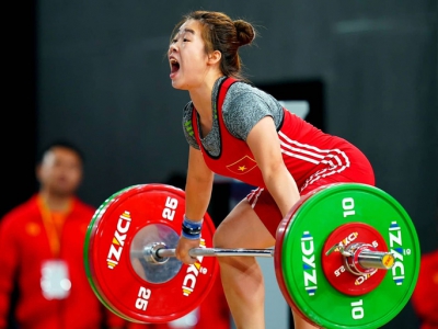 Nữ lực sĩ dân tộc Giáy mơ huy chương Olympic