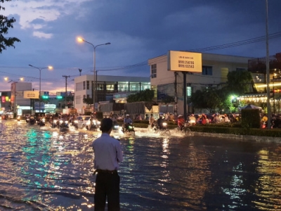 Ninh Kiều – Cần Thơ: Tăng cường giải pháp chống ngập úng trên các tuyến đường