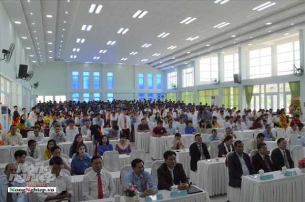 Hơn một ngàn sinh viên Đại học Kiên Giang vào năm học mới