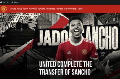 Jadon Sancho không tranh số áo &quot;khủng&quot; với đàn anh Cavani ở Man United