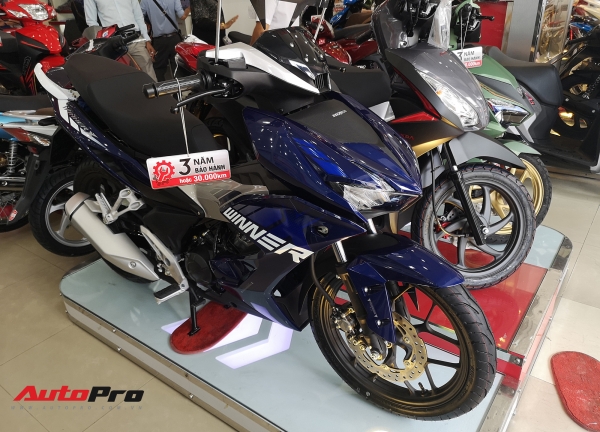 Honda Winner X đội giá hơn 2 triệu đồng, Winner cũ giảm giá hơn 5 triệu đồng