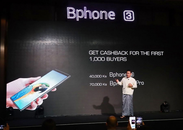 Bphone 3 chính thức xuất ngoại sang Myanmar, giá từ 7,7 triệu đồng