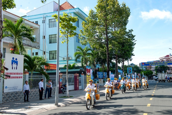 An Giang: Ra quân hưởng ứng ngày Bảo hiểm y tế Việt Nam 1- 7