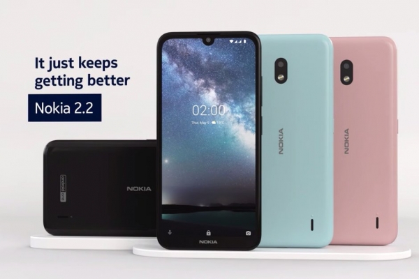 Nokia 2.2 chính thức ra mắt: Giá 2,6 triệu đồng, hỗ trợ mở khóa khuôn mặt