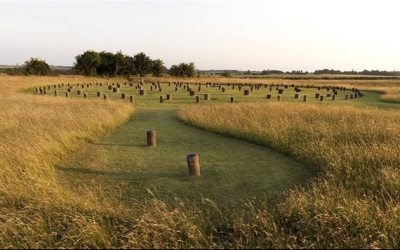 Phát hiện quần thể trụ đá khổng lồ gần di sản Stonehenge