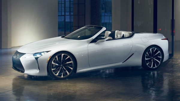 Lexus chốt LC mui trần, công bố lịch ra mắt