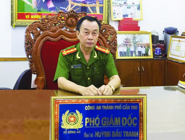 Đại tá Huỳnh Đấu Tranh, Phó Giám đốc Công an TP. Cần Thơ: Nêu cao tinh thần &quot;Vì nhân dân phục vụ&quot;