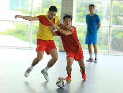 Tuyển futsal Việt Nam vào giai đoạn nước rút