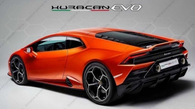 Lamborghini Huracan 2020 lần đầu lộ ảnh toàn diện không che chắn