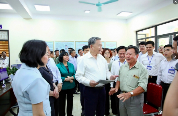 Tổng Bí thư Tô Lâm: Phải chuyển từ tư duy hành chính sang tư duy phục vụ