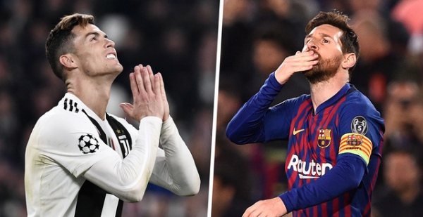 Messi đánh bại Ronaldo để trở thành cầu thủ vĩ đại nhất trong 25 năm qua