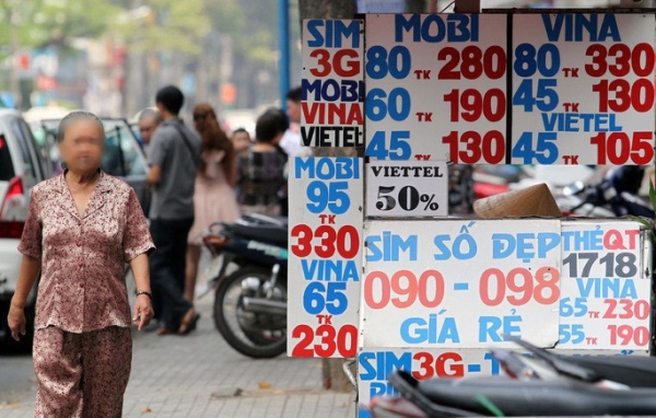 Hàng chục ngàn sim điện thoại không rõ chủ sở hữu, đồng loạt kiểm tra các đại lý bán sim