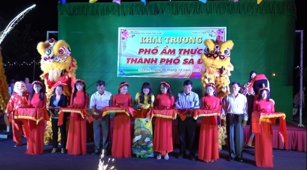 Đồng Tháp khai trương phố ẩm thực đầu tiên