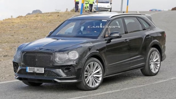 Bentley Bentayga bất ngờ đổi thiết kế theo hướng Flying Spur, chuẩn bị trình làng bản facelift