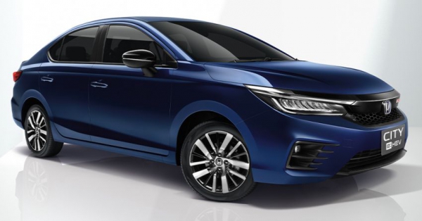 Xuất hiện Honda City 2021 bản lai xăng-điện