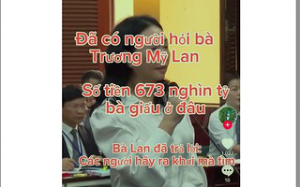 Chưa tìm được người cắt ghép video &quot;tìm kho báu của bà Trương Mỹ Lan&quot;