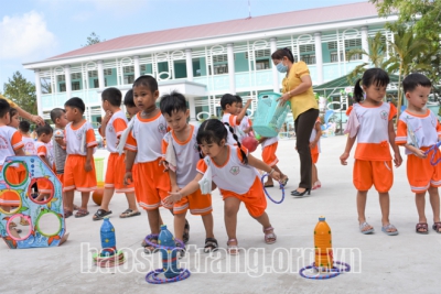 Điểm sáng chuyên đề “Xây dựng trường mầm non lấy trẻ làm trung tâm”