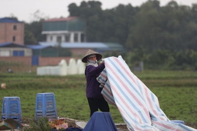 Người dân tháo dỡ chốt chặn, bãi rác Nam Sơn được giải phóng