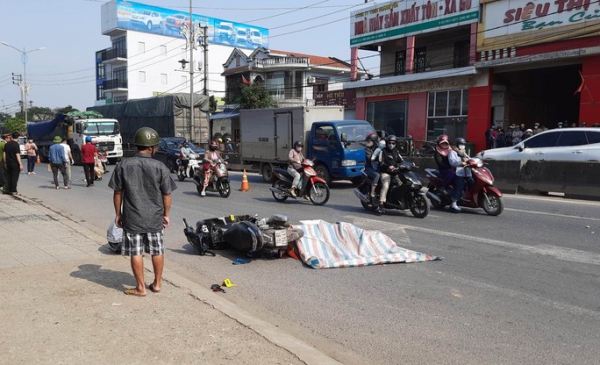 Tai nạn thương tâm, người đàn ông có 3 con nhỏ tử vong tại chỗ