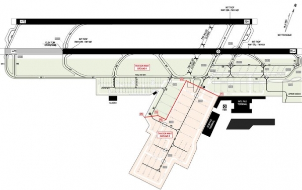 Từ sáng mai 7-11, chia Tân Sơn Nhất thành 2 phân khu điều hành bay riêng biệt