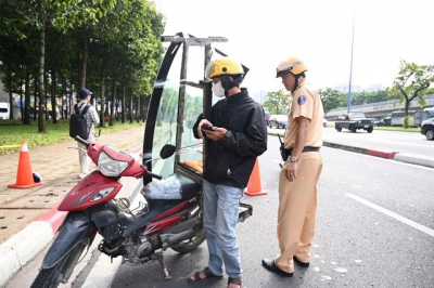 Phạt nặng, không bỏ sót vi phạm giao thông