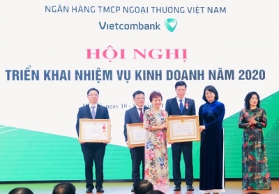 Tỷ lệ nợ xấu của Vietcombank ở mức 0,77%