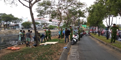 Câu cá cùng bạn, thanh niên trượt chân ngã xuống kênh tử vong